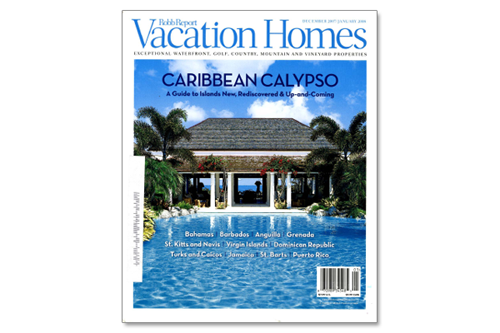 vacation homes magazine spread